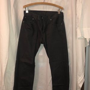 never worn levi black jeans